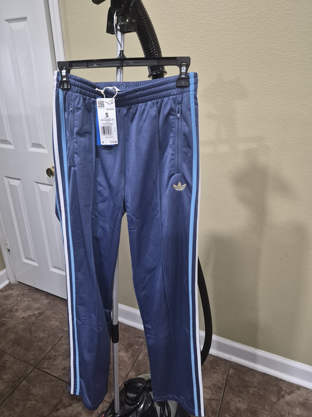 Adidas Firebird Classic Women's Blue Track Jacket & Pants Set Size S - Picture 4 of 7